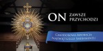 Adoracja Boże Ciało Komunia Święta Eucharystia -baner A02