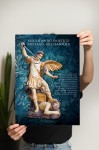 Modlitwa do św. Michała Archanioła - plakat