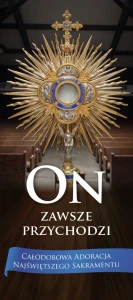 Adoracja Boże Ciało Komunia Święta Eucharystia -baner A01