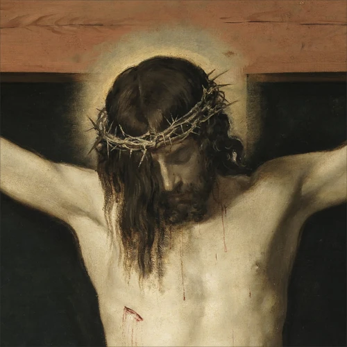 Głowa Chrystusa ukrzyżówanego 130x130cm.jpg