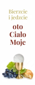 Boże Ciało Komunia Święta Eucharystia -baner E 11