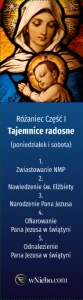 Tajemnice RÓŻAŃCA 50 ZAKŁADEK